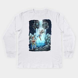 Atlantis Watercolour Kids Long Sleeve T-Shirt